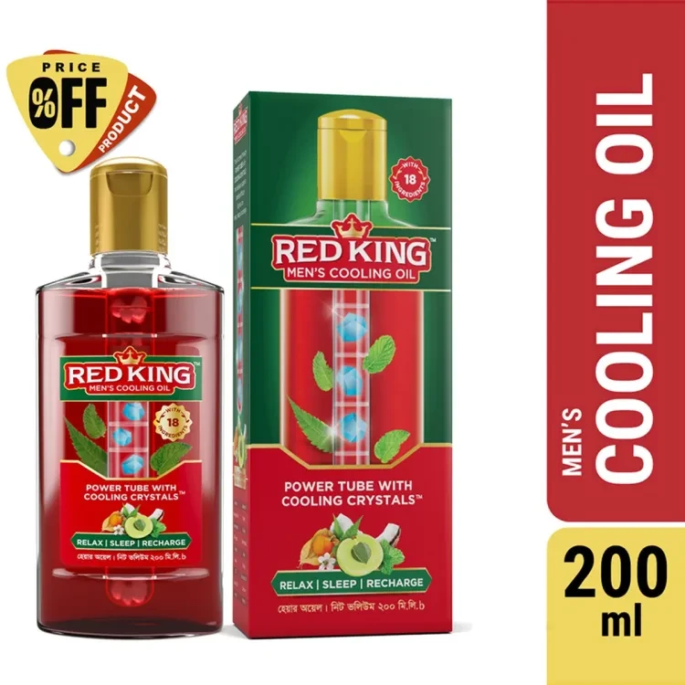 Red King Men's Cooling Oil 200ml