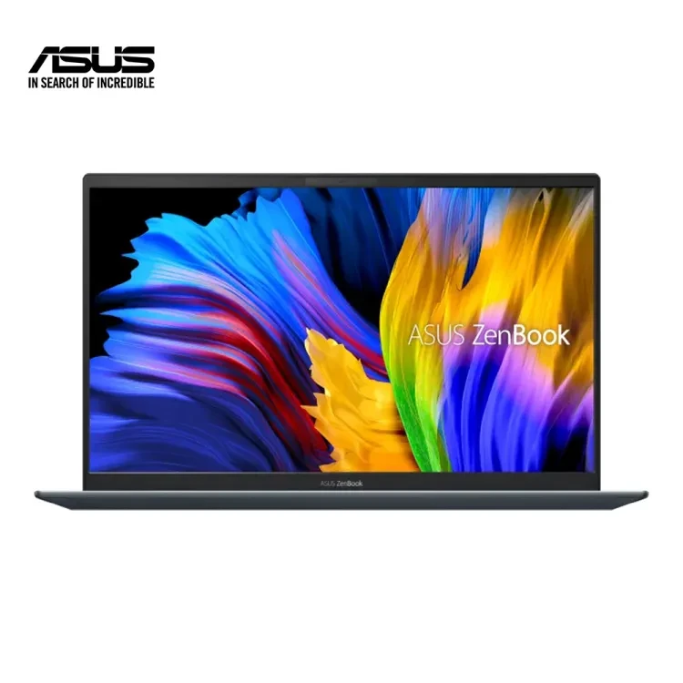 ASUS ZenBook 14 UM425UA Ryzen 5 5500U Laptop - 8GB LPDDR4X RAM - 512GB SSD - AMD Radeon R5 Graphics - Pine Grey #UM425UA-KI326W