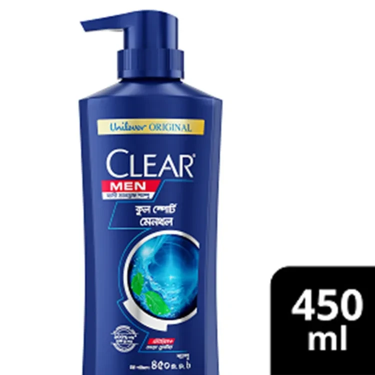 Clear Men Shampoo Cool Sport Menthol Anti Dandruff 450ml