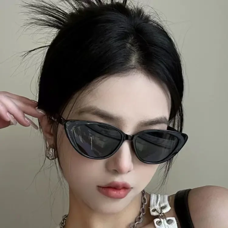 Pink Sweet Girl Sunglasses Women Eyeglasses New Sun Protection Ins