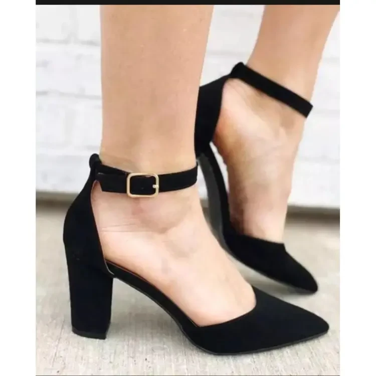 Premium Quality Women Sandals Casual Ladies Semi High Heels Shoes for Girls - Shoe For Women